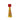 Cono chico de precaución amarillo brillante en uso en una zona de trabajo