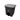Bote cuadrado de 45 lt. con pedal Gris